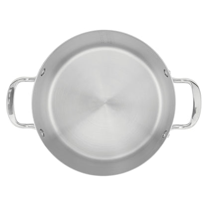 8QT STAINLESS STEEL 3-PLY STOCKPOT W/ LID