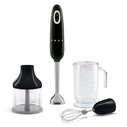 50'S RETRO-STYLE HAND BLENDER W/ ACCESSORIES