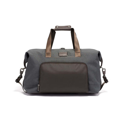 ALPHA 3 DOUBLE EXPANSION TRAVEL SATCHEL ANTHRACITE