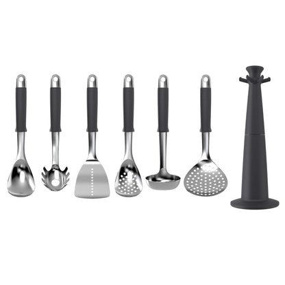 7PC ELEVATE STAINLESS STEEL UTENSIL SET