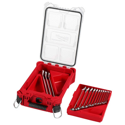 15PC SAE COMBINATION WRENCH SET W/ PACKOUT COMPACT ORGANIZER