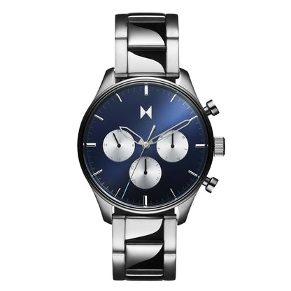 MEN'S AIRHAWK MULTI-DIAL STAINLESS STEEL WATCH, COASTAL