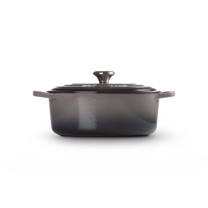 5QT SIGNATURE CAST IRON OVAL DUTCH OVEN OYSTER