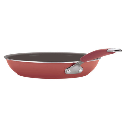 CUCINA 12PC PORCELAIN COOKWARE SET CRANBERRY