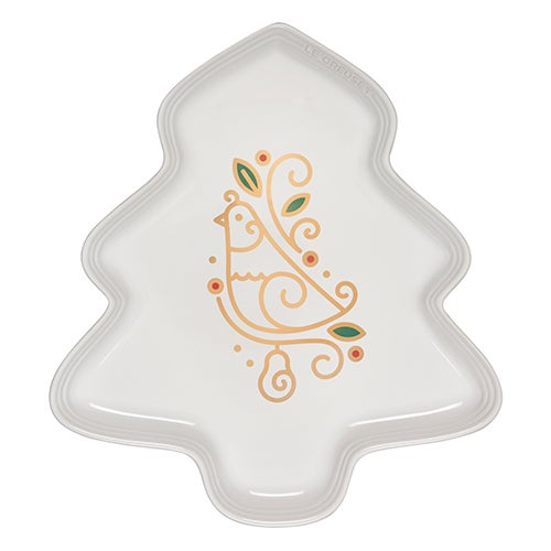 Noel Collection 14" Tree Platter White