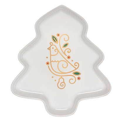 Noel Collection 14" Tree Platter White