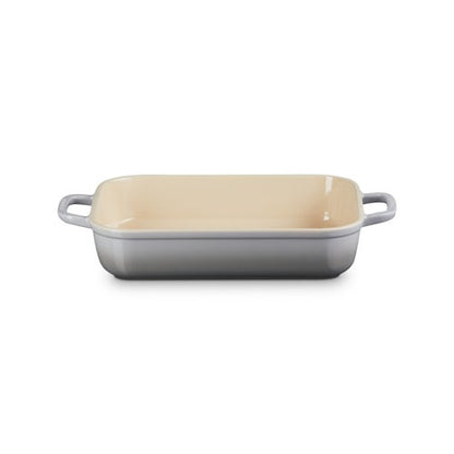 4qt San Francisco Stoneware Rectangular Baking Dish French Gray