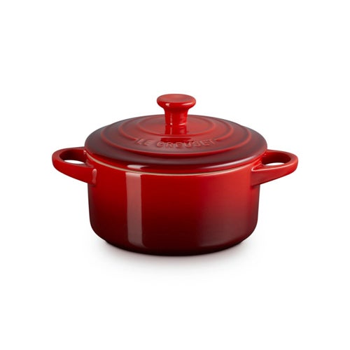 24oz Stoneware Round Cocotte Cerise