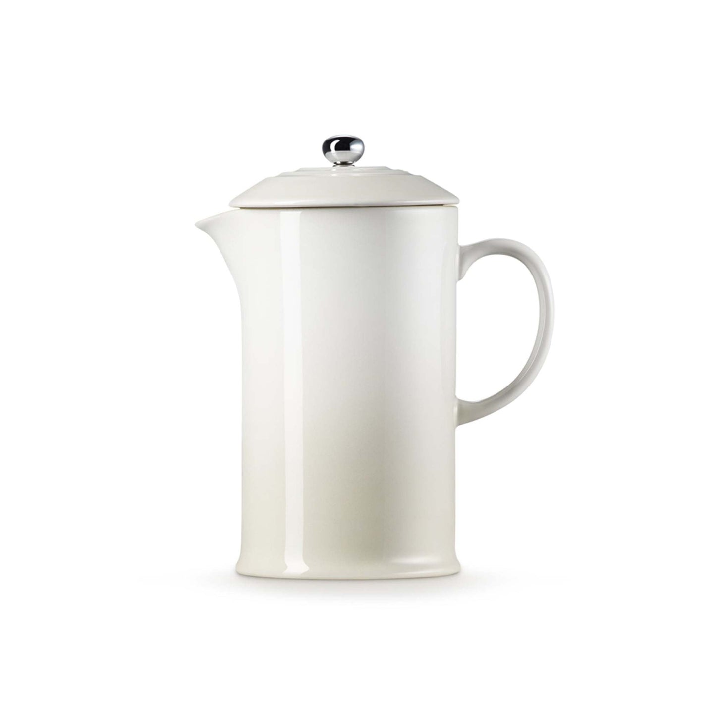34OZ CAFE COLLECTION STONEWARE FRENCH PRESS MERINGUE