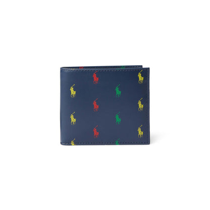 ALLOVER PONY LEATHER BILLFOLD WALLET