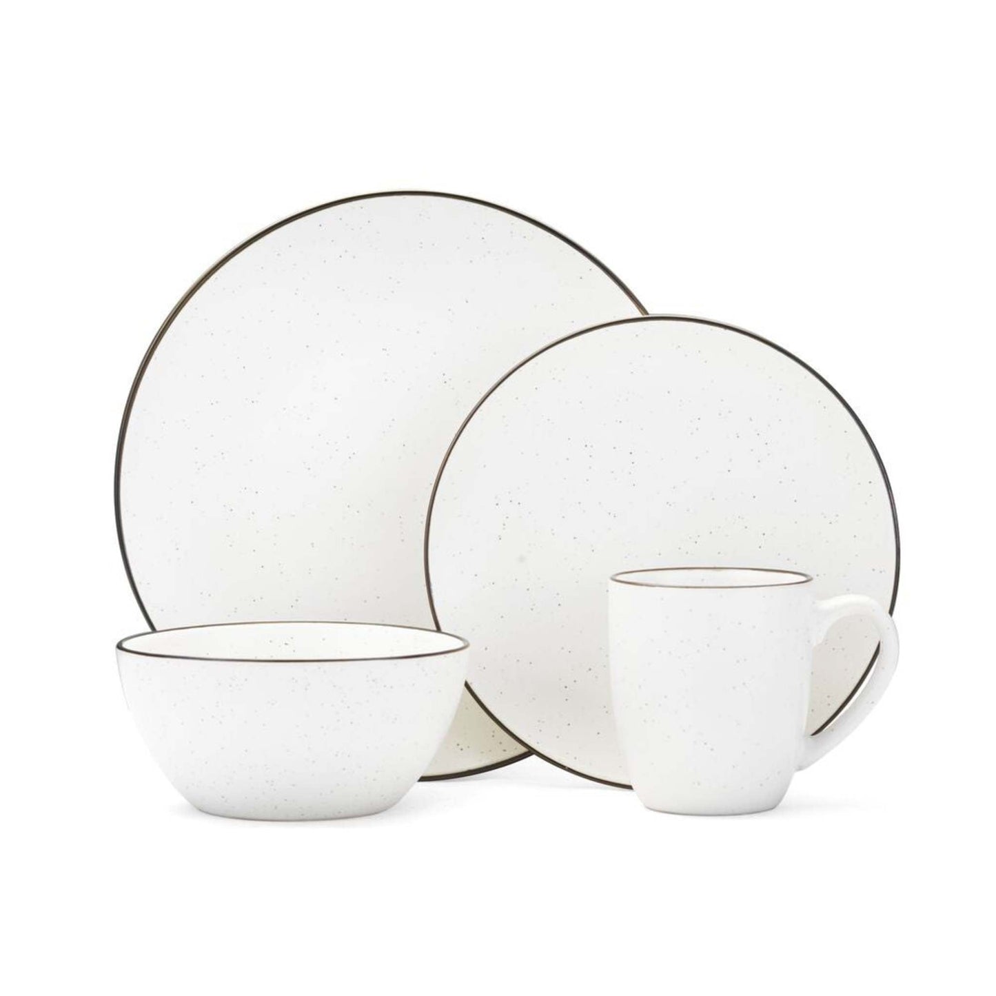 GOURMET BASICS JULIANA CREAM 16PC DINNERWARE SET