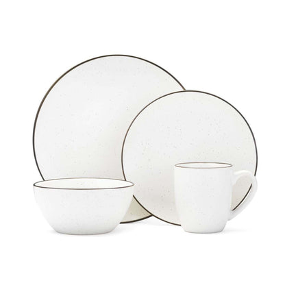 GOURMET BASICS JULIANA CREAM 16PC DINNERWARE SET