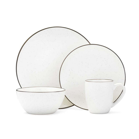 GOURMET BASICS JULIANA CREAM 16PC DINNERWARE SET