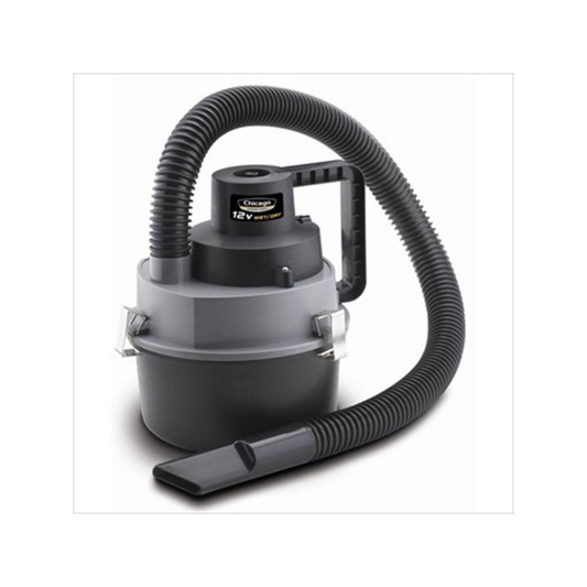 12V - CHICAGO POWER TOOL WET & DRY PORTABLE VACUUM