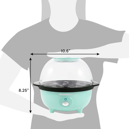 3QT AUTOMATIC STIRRING POPCORN MAKER