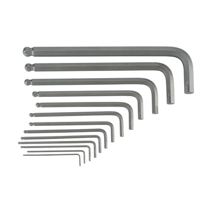 V-SERIES 13PC X-TRACT SAE L-KEY SET