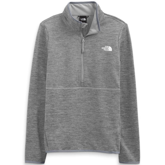 THE NORTH FACE WOMEN'S CANYONLANDS QUARTER ZIP JACKET MEDIUM HEATHER - LARGE