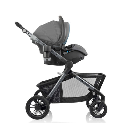 PIVOT TROOP CHILD & PET TRAVEL SYSTEM W/ LITEMAX CAR SEAT MOONSTONE