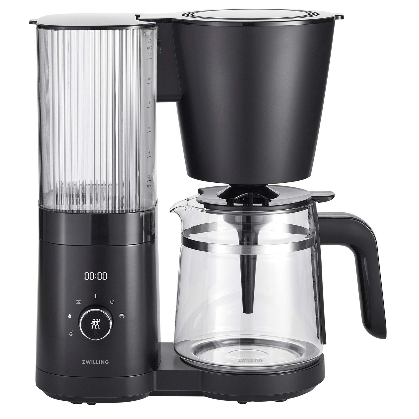 ENFINIGY 12 CUP DRIP COFFEEMAKER W/ GLASS CARAFE