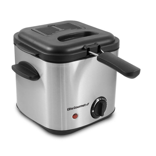 1.5QT DEEP FRYER STAINLESS STEEL