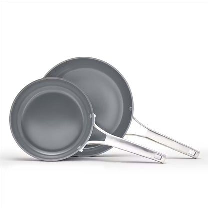 2 PC PREMIER CERAMIC NONSTICK FRYING PAN SET