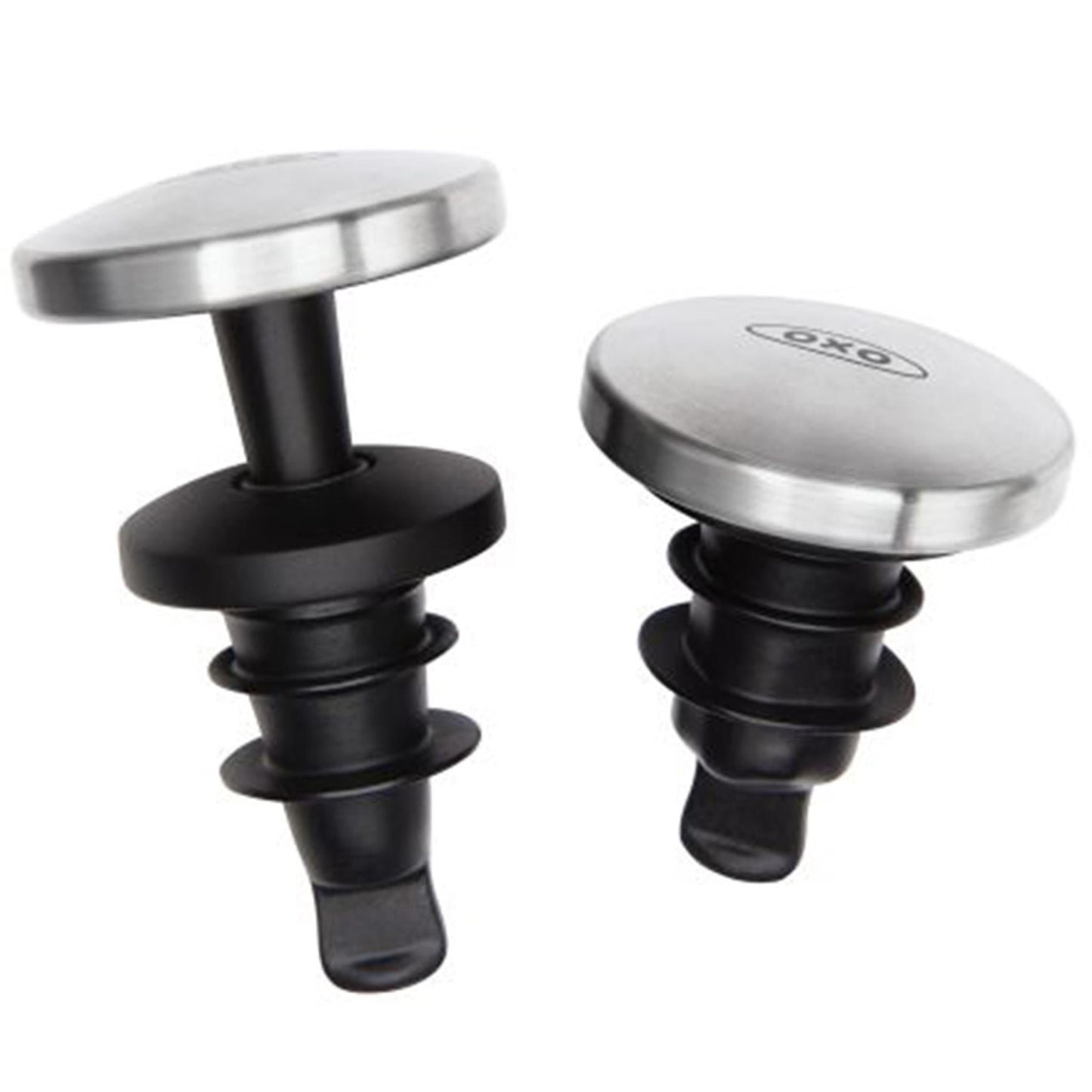 OXO 2-PIECE SPILLPROOF WINE STOPPER SET