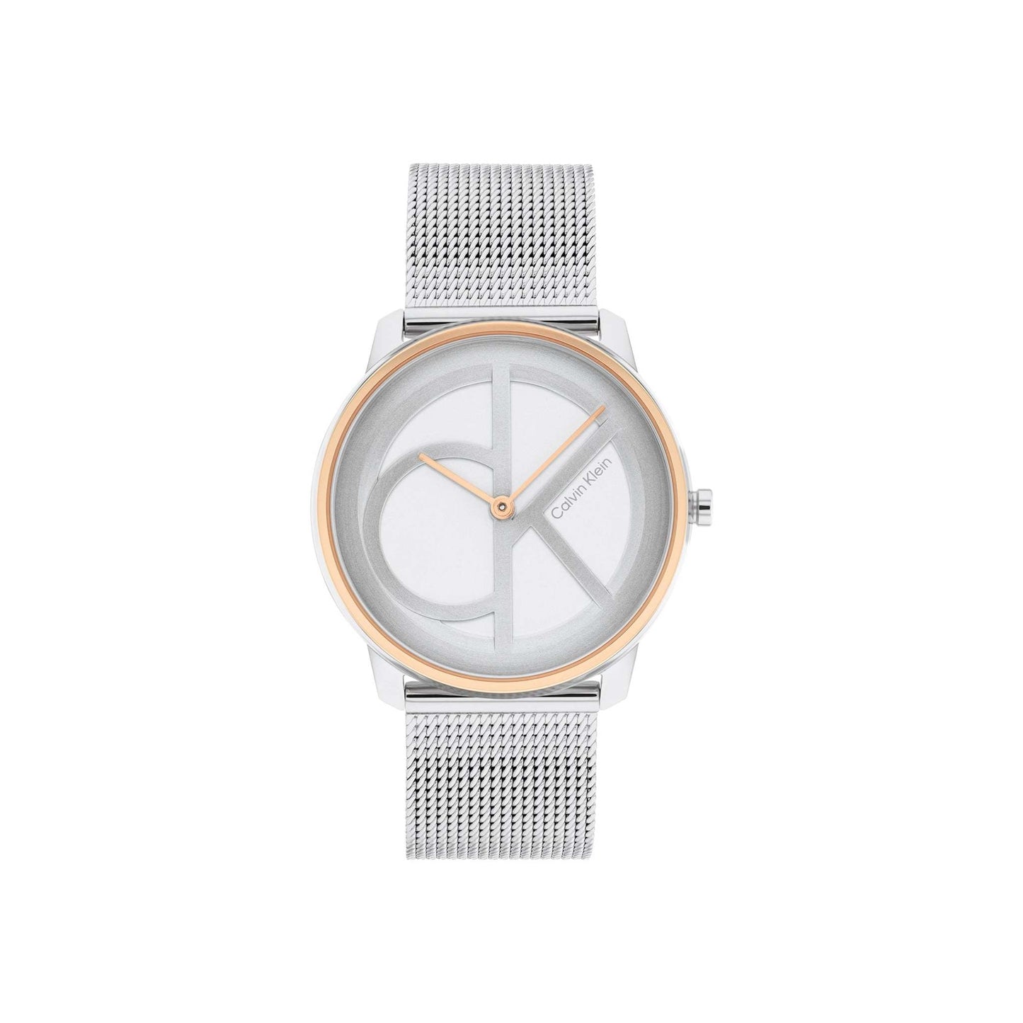 UNISEX CK STAINLESS STEEL LOGO MESH WATCH