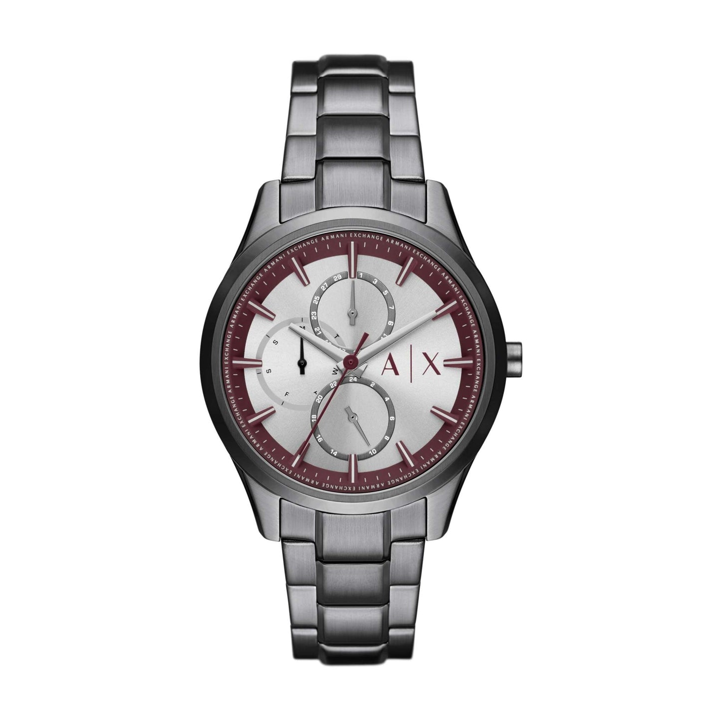 MEN'S DANTE GUNMETAL STAINLESS STEEL WATCH