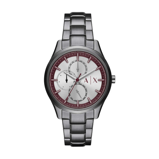 MEN'S DANTE GUNMETAL STAINLESS STEEL WATCH