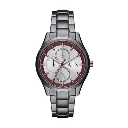 MEN'S DANTE GUNMETAL STAINLESS STEEL WATCH