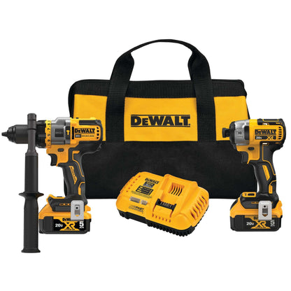 20V MAX 2 TOOL COMBO KIT - HAMMER DRILL & DRIVER W/ FLEXVOLT ADVANTAGE
