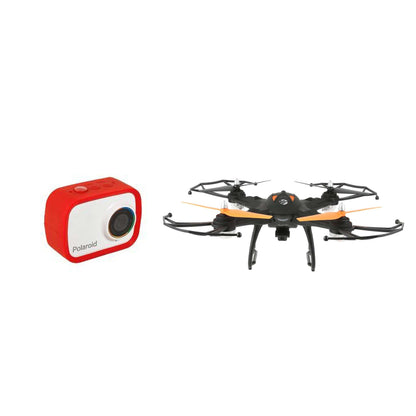 WIFI HD DRONE W/ 12.1MP WATERPROOF GO CAM