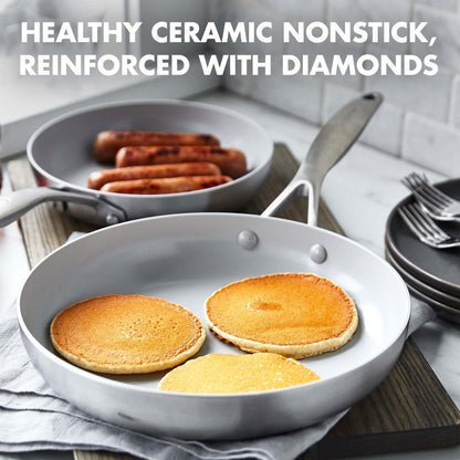 VENICE PRO 8" & 10" SS CERAMIC NONSTICK FRY PAN SET