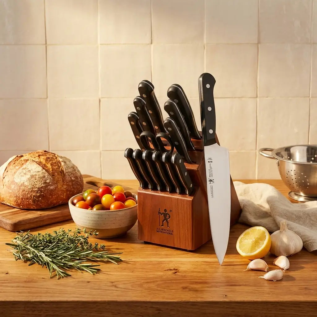 Solution 18pc Knife Block Set