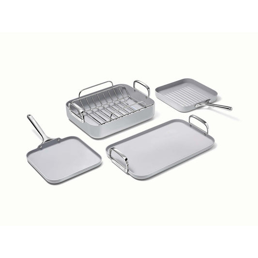 5PC SQUARE COOKWARE SET