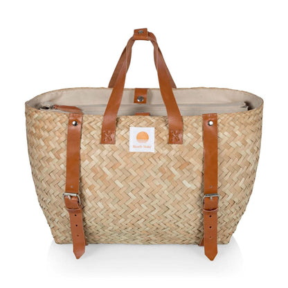 HERMOSA WOVEN BEACH COOLER BAG