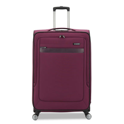 ASCELLA 3 SOFTSIDE LARGE SPINNER LIGHT PLUM