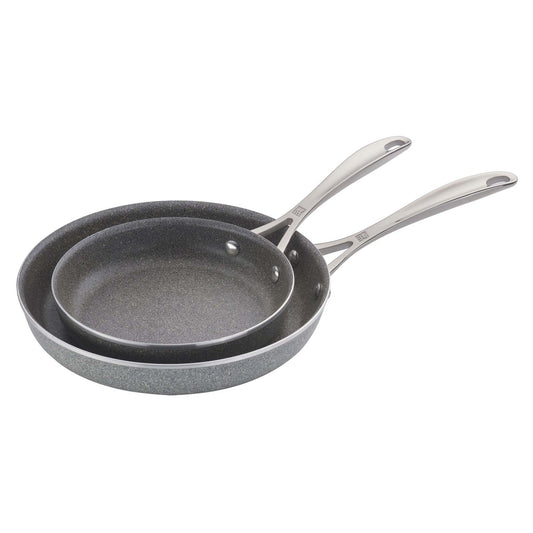 VITALE 2PC GRANITIUM NONSTICK FRY PAN SET