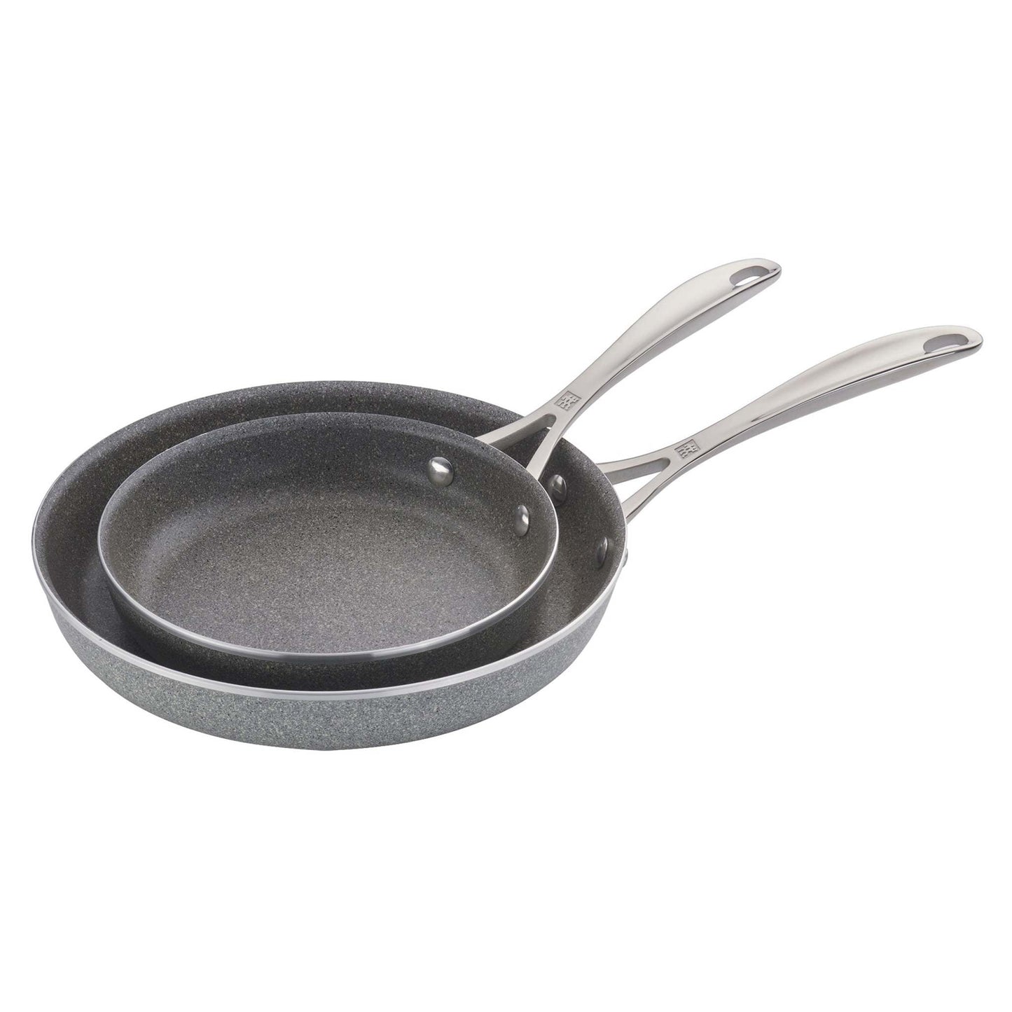 VITALE 2PC GRANITIUM NONSTICK FRY PAN SET