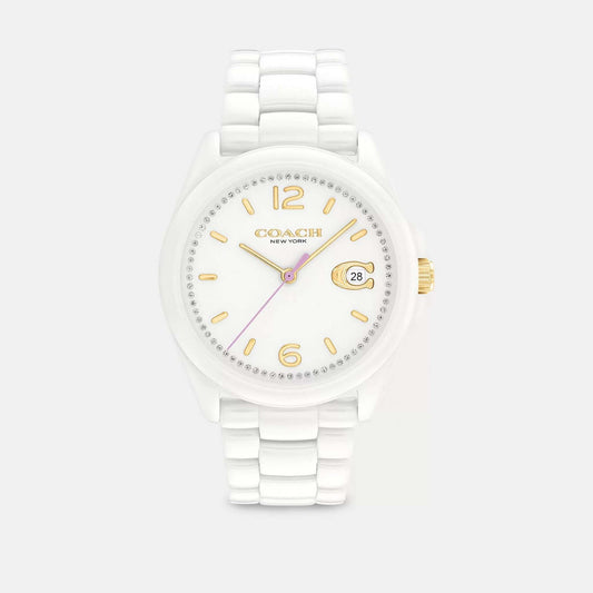 LADIES' GREYSON CERAMIC WATCH