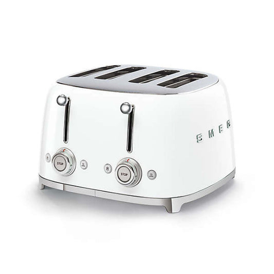 50S RETRO-STYLE 4 SLICE SLOT TOASTER