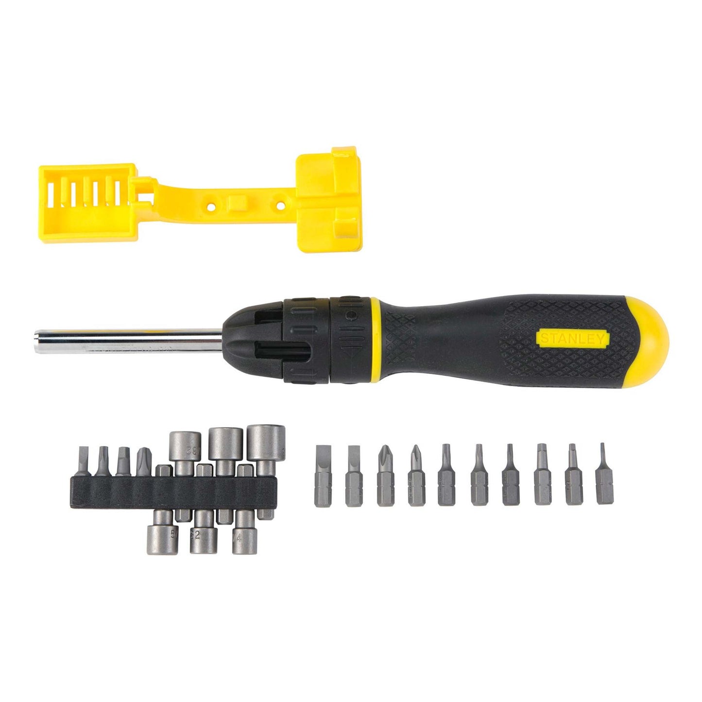 20PC MULTIBIT RATCHETING SCREWDRIVER SET