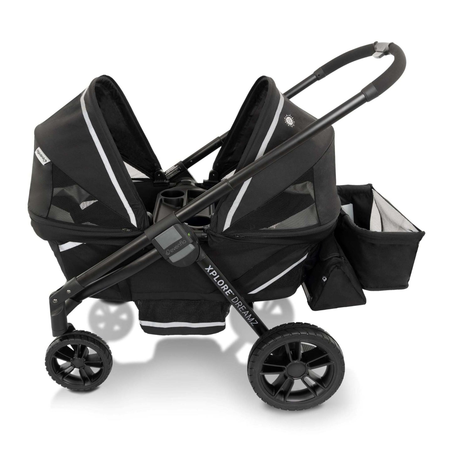 PIVOT XPLORE DREAMZ ALL-TERRAIN STROLLER WAGON W/ BASSINET INSERT JETSETTER