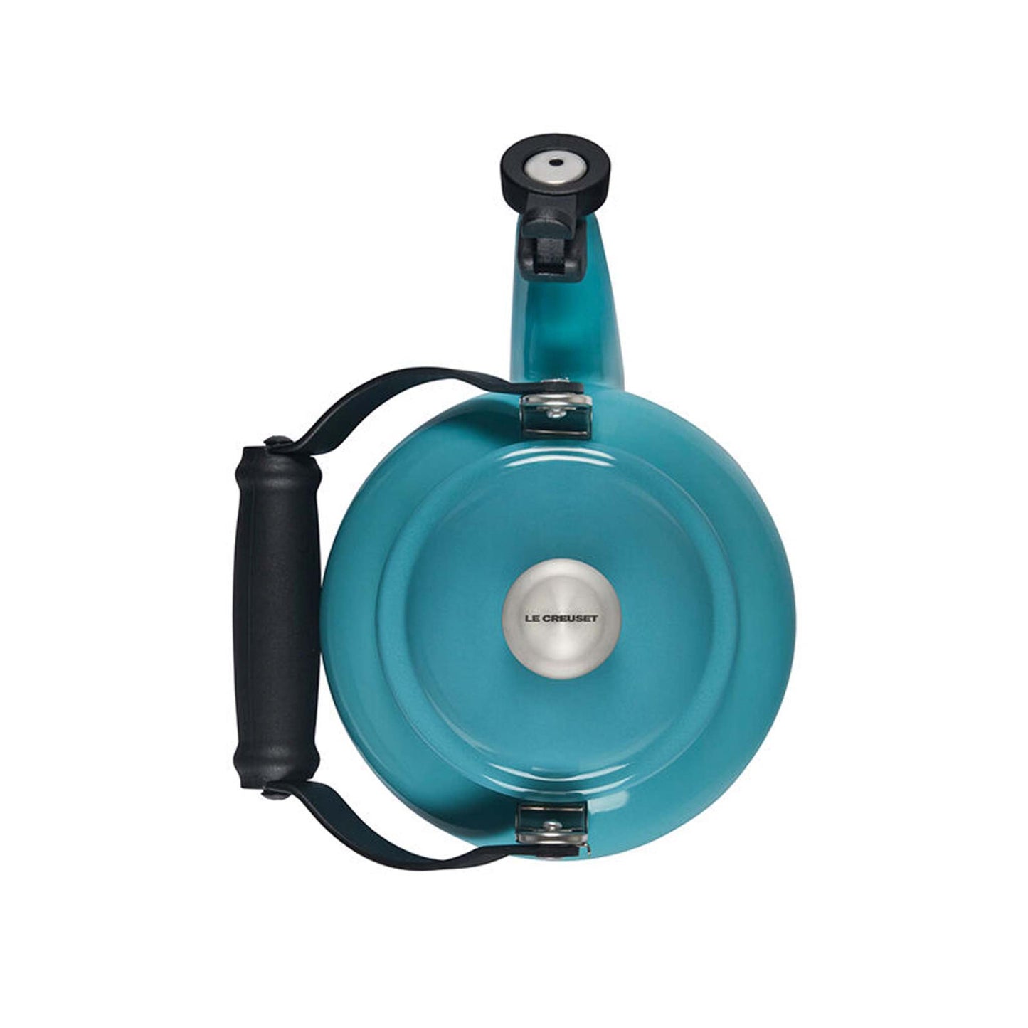 DEMI KETTLE W/ METAL FINISHES CARIBBEAN
