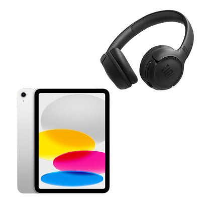 11" iPad WiFi 128GB Silver w/ Tune 520BT Headphones