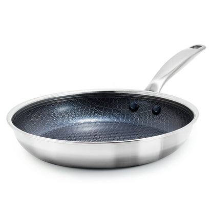 Diamond Bond Hybrid Nonstick Stainless Steel 10" Frypan