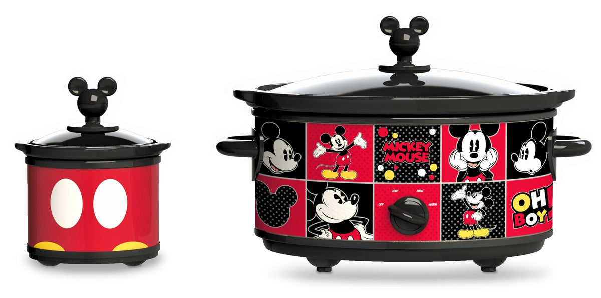 Mickey Mouse Slow Cooker w/ 20oz Dipper