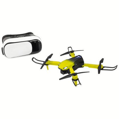 Sky Rider Goldfinch Quadcopter 0.3 MP Drone w/ Wi-Fi Camera and VR Goggles
