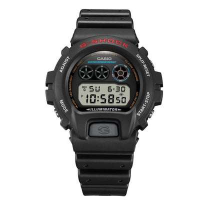 Classic 6900 Series Black Resin Digital Watch