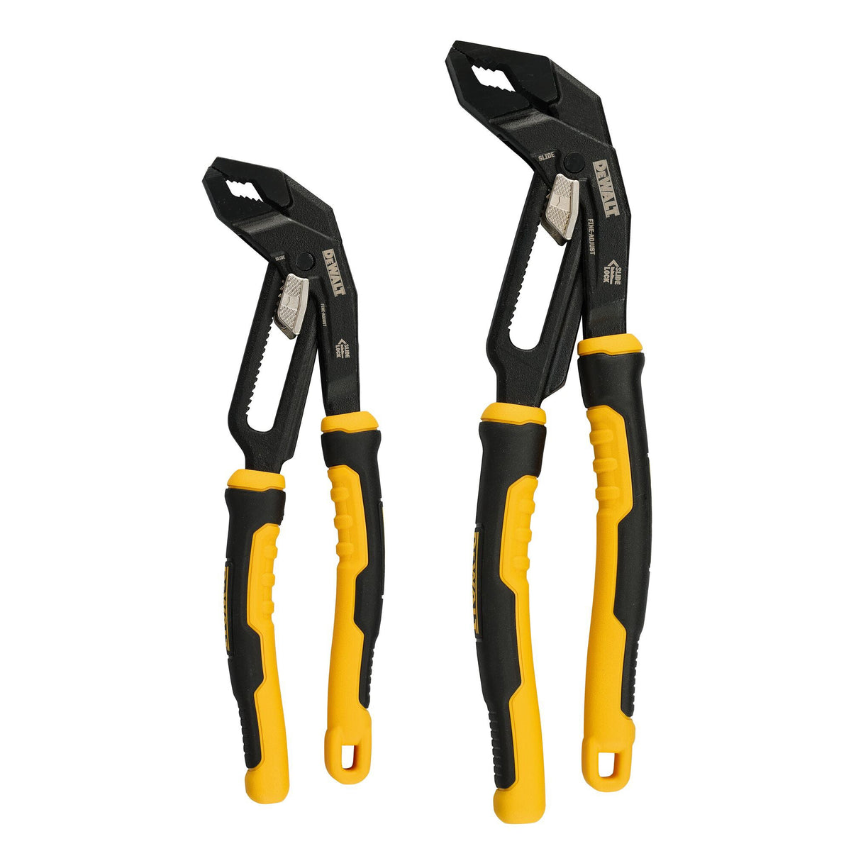 2pc 8" and 10" Slidelock V-Jaw Pliers Set